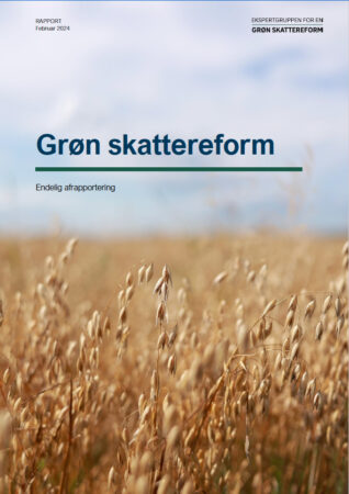 Cover grøn skattereform svarrer udvalget