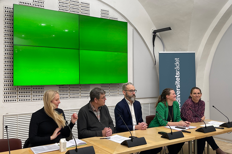 Paneldebat biodiversitetsraadets rapport 2023 © Schousboe