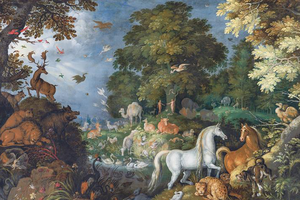 Roelant Savery: Paradise ca. 1625. © GNM, Georg Janßen